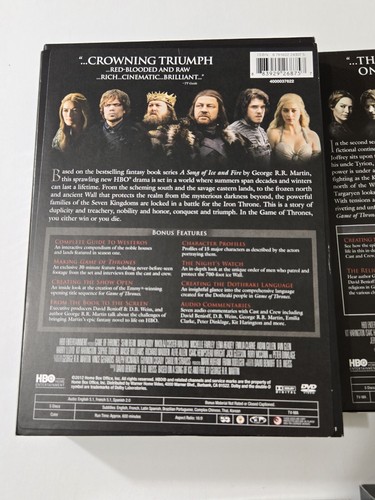 Game of Thrones Season 1-5 DVD Collection Kit Harrington Lena Headey Sean Bean - Picture 5 of 9