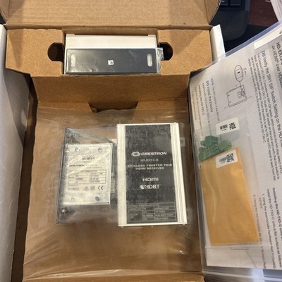 OPEN-BOX Crestron HD-EXT3-C-B System 4K HDMI Extender w/ IT + RS-232 6506332