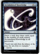 Accumulated Knowledge Duel Decks: Elspeth vs. Kiora Regular MTG