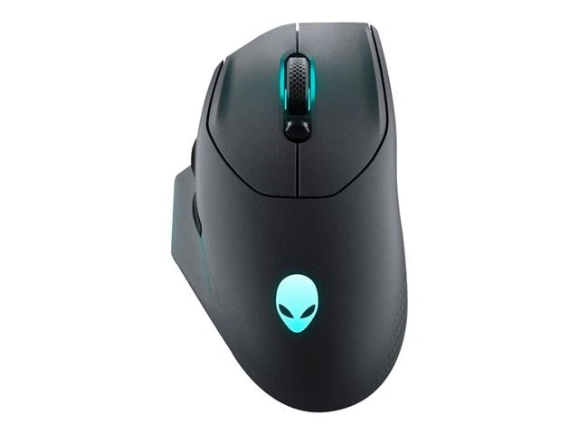 Alienware Black AW620M mouse Gaming Right-hand RF Wireless + USB Type-C Optical - Image 2 of 4