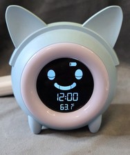 Kids Alarm Clock, Sleep Training for Toddlers with Night Light Sound Machine Nap