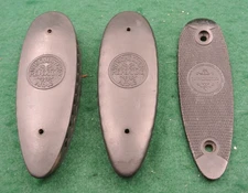 Vintage Winchester Rifle butt plate & 2 Shotgun  Recoil Pads