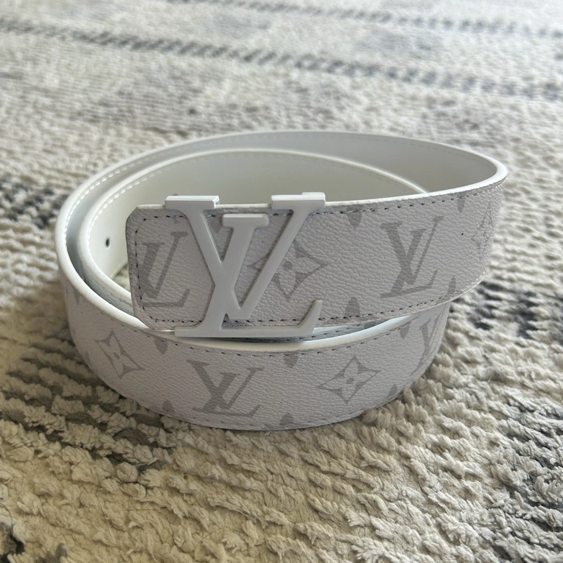 Louis Vuitton White Belts for Men for sale | eBay