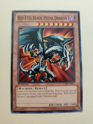 Red-Eyes Black Metal Dragon LCJW-EN031 1st Edition Common LP | eBay