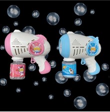 Electric Bubble Gun Blower Toy, Includes Battery  Extra Bubble Solution