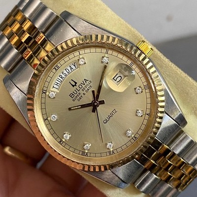 【美品】BULOVA SUPER SEVILLE DAY-DATE Bulova Super Seville Day Date for $501 for sale from a
