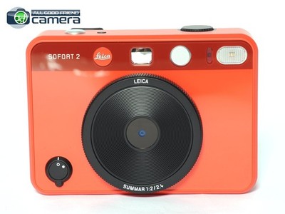 Leica SOFORT 2 Instant Camera Red 19189 *BRAND NEW* | eBay