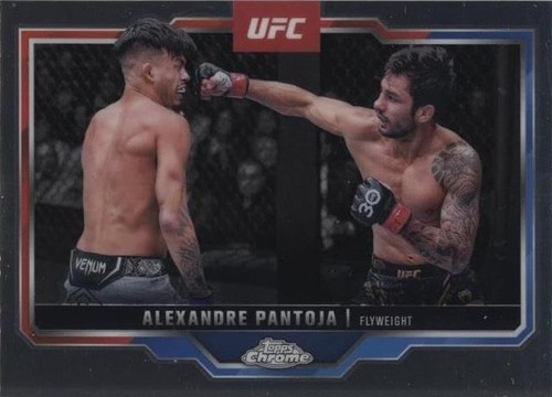 2026 Topps Chrome UFC #AA-7 Alexandre Pantoja All Action Orange
