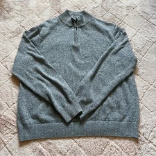 Perry Ellis Quarter Zip Sweater Men's Size XL