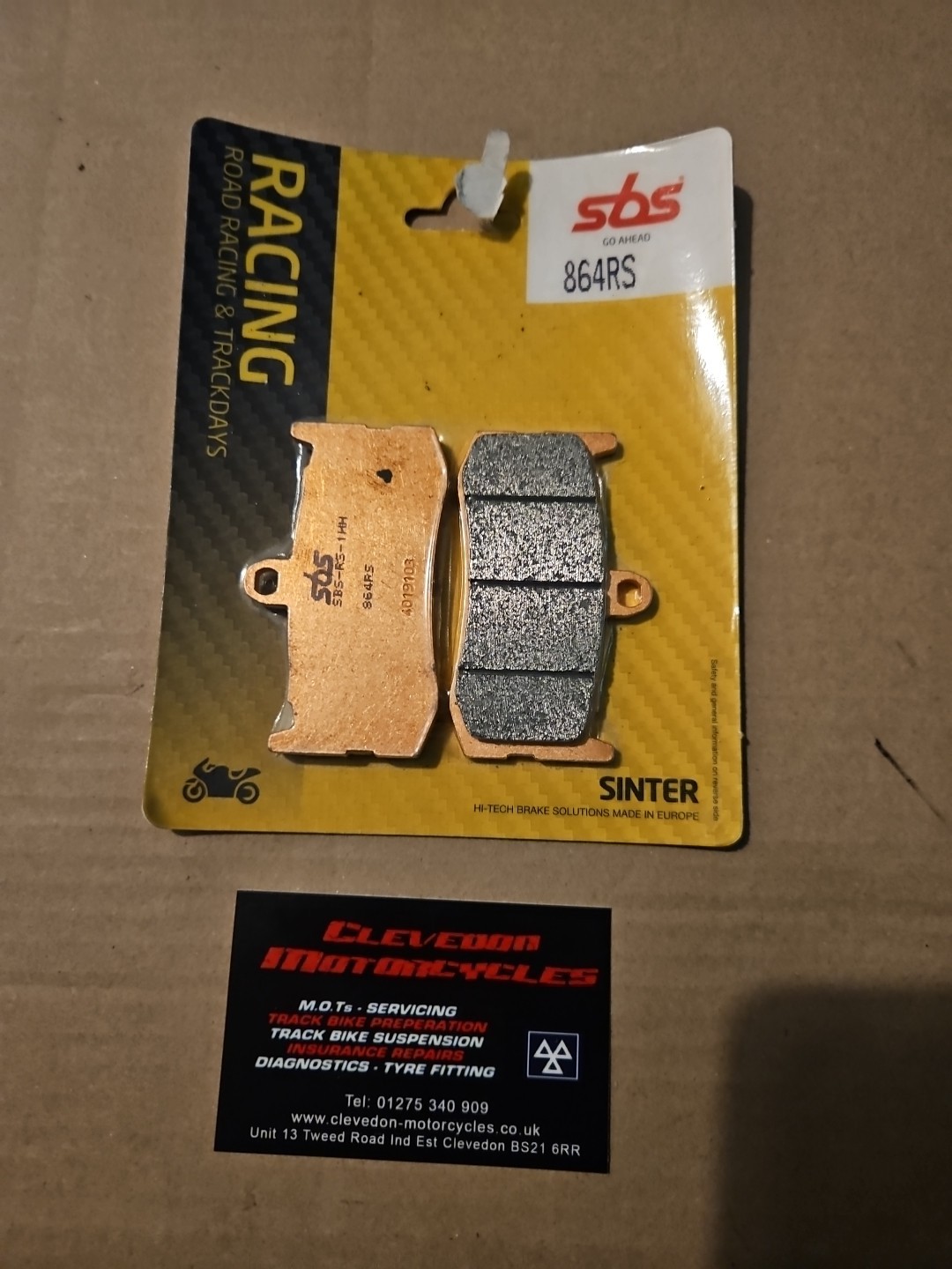 SBS 864 RS Front Brake Pads