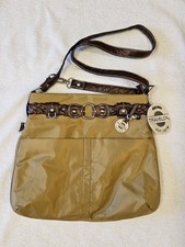 Travelon NEW Anti-theft Classic Crossbody Bag Purse Bronze Tan