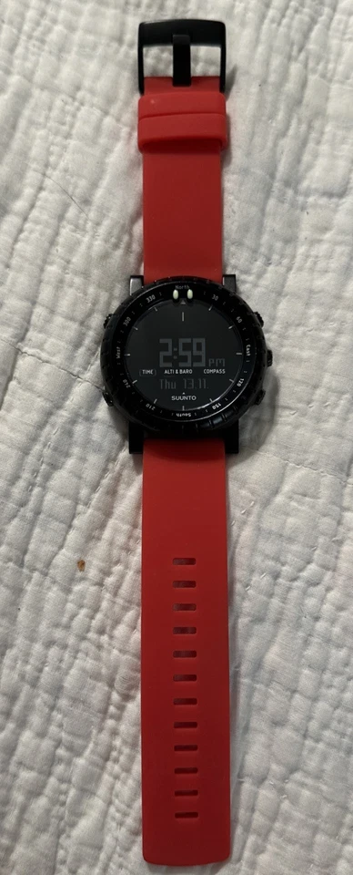 Suunto Core Regular Black Men's Digital Watch W/ Compass & Altimeter New Battery - image 2 of 4