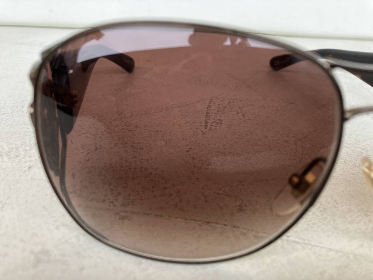 GUCCI GG 2627 S VZVC 60 15 105 Gold Crest Emblem Knight Double Bridge Sunglass thumbnail 7