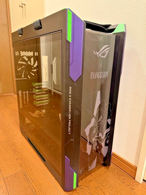 ASUS ROG Strix Helios EVA Edition Case Evangelion Unit-01 New In