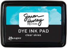 Simon Hurley create. Dye Ink Pad Clear Skies