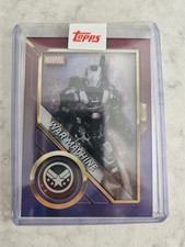 WAR MACHINE 2025 TOPPS CHROME MARVEL STUDIO SHADOWBOX 