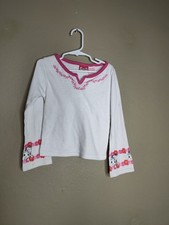vintage disney 102 dalmatians Toddlers Sleep Shirt Long Sleeve Size 4/5 White