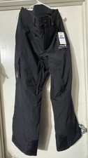 Spyder Snow Pants Troublemaker Tailored Fit Men's Size X-Large R Snow Pant Black