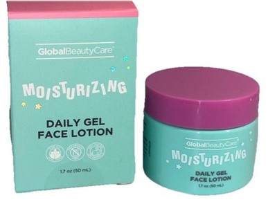 Global Beauty Care Moisturizing Daily Gel Face Lotion (Bubble Dupe Tiktok) 1.7oz