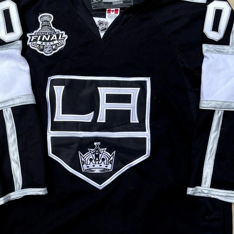 Camiseta de hockey CCM Reebok Los Angeles Kings Mike Richards #10 para hombre talla 48 Foto 3 de 4