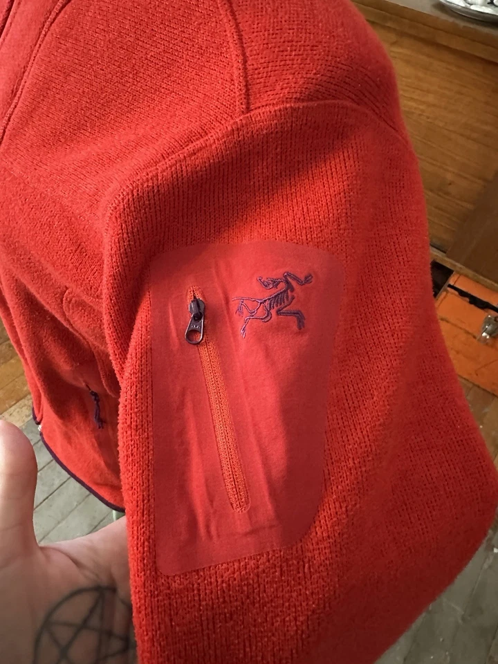 Большой женщин ARCTERYX Delta SV Polartec глубокий ворс плюшевый флис пальто - Изображение 2 из 4