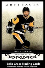2021-22 Upper Deck Artifacts Jason Zucker #60 Pittsburgh Penguins Rose Gold NHL 