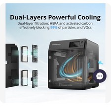 FLASHFORGE 3D Printer Adventurer 5M Pro Fully Enclosed Camera 600mm/s High Speed