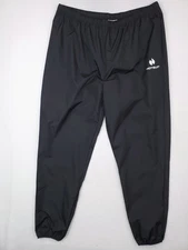 Hotsuit Pants Mens 3xL Black Sauna Suit Bottom Training Gym