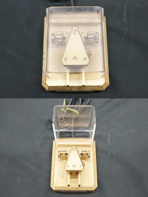 German Schurr Profi 2 CW Morse Code Key High End Precision Paddle