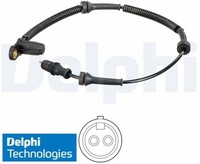 Delphi SS20574 Sensor FüR Raddrehzahl Abs Sensor Raddrehzahl FüR Renault