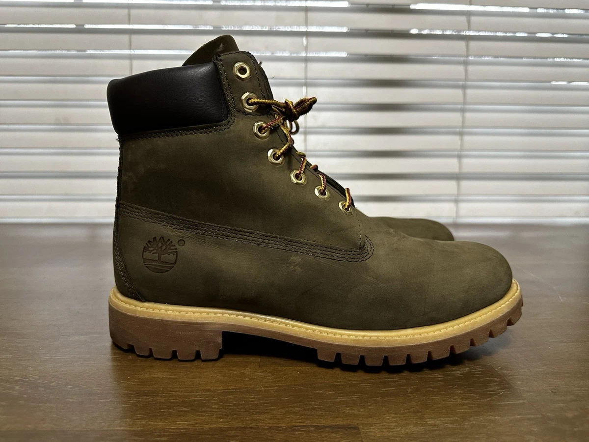 Timberland Men\'s Olive Green Waterproof Leather Boots Size 4.5 s-l1600_7_1600x.webp?v=1730308045 main image 2