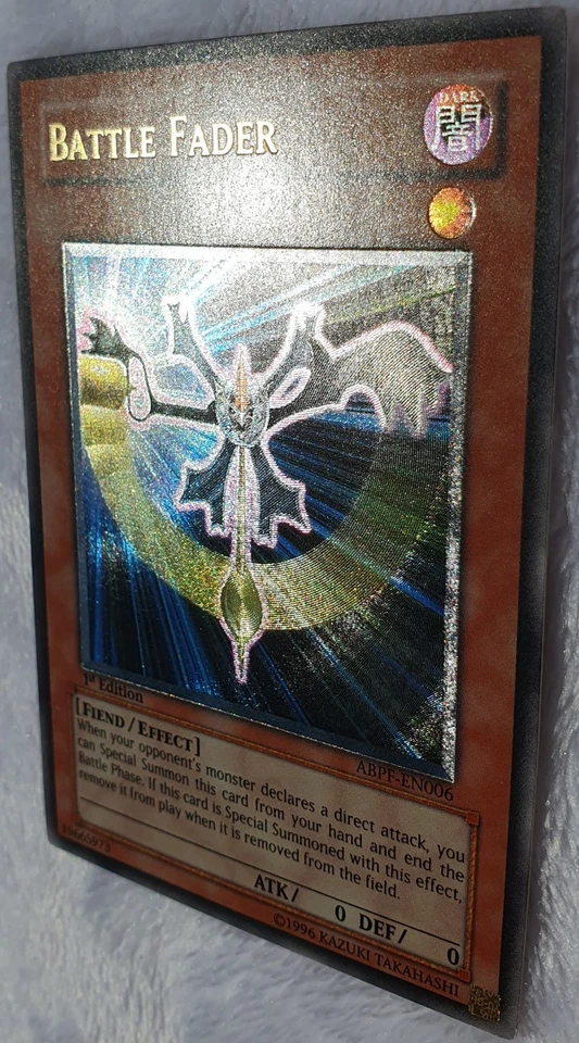 Yugioh 1x Battle Fader ABPF-EN006 Ultimate Rare 1st Edition Near Mint - Image 3 of 4