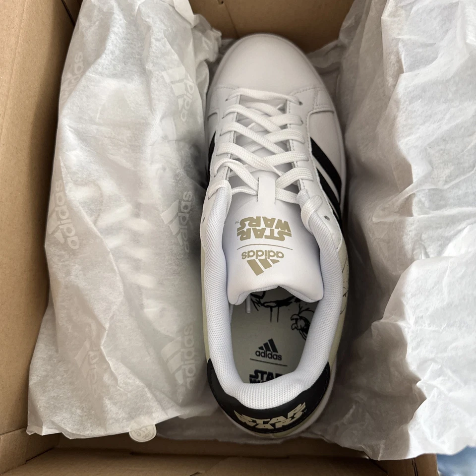 Size 8 - adidas Star Wars x Grand Court Baby Yoda H02554 GROGU - Image 2 of 4