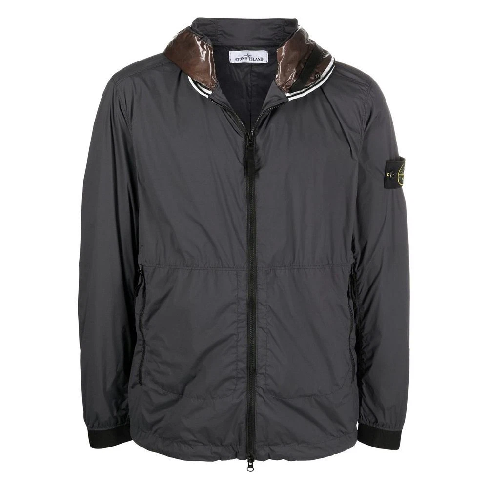 Stone Island Stone 22SS Stemma Touch Giacca con Cappuccio Antracite 761541131 V0065