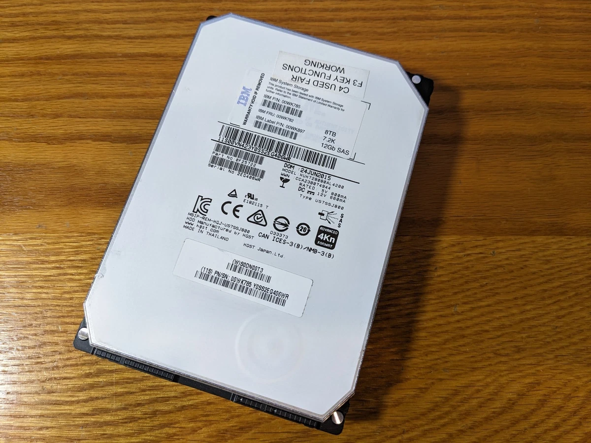 HGST 8TB Computer Internal Hard Disk Drives for sale | eBay