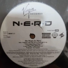 N.E.R.D. She Wants To Move 12" Vinyl Record Virgin Records Used
