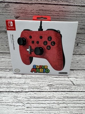 PowerA Super Mario Wired Controller Plus for Nintendo Switch - Red New In Box