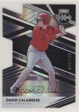 2020 Panini Elite Extra Edition 203rd Decade Die-Cut 40/203 David Calabrese 0i8b