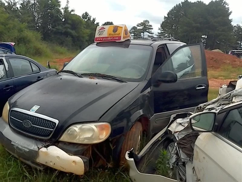 Transmisión automática 3,5 L 6 cilindros para 03-05 Kia Sedona OEM Foto 3 de 4