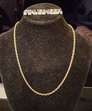 18k Goldkette Halskette 50 cm