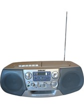 Sony CFD-V31L Boombox CD Radio Cassette Player Mega Bass Reflex Body