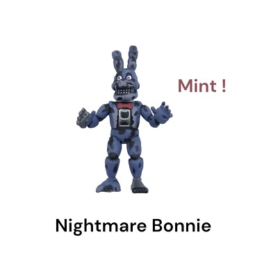 Funko Five Nights At Freddy's Nightmare Bonnie 2 3/4'' Action Figure 2017 - Mint