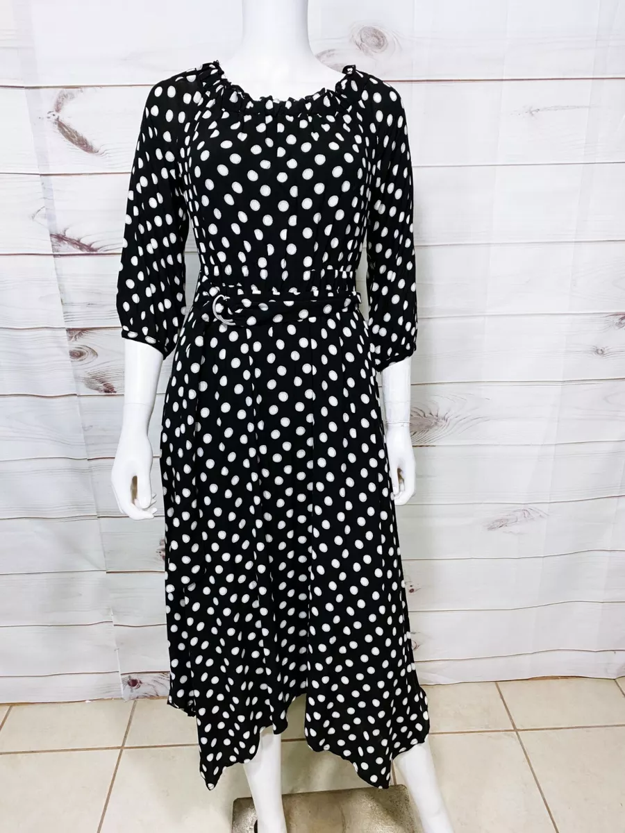 Anthropologie maeve top polka dot dress