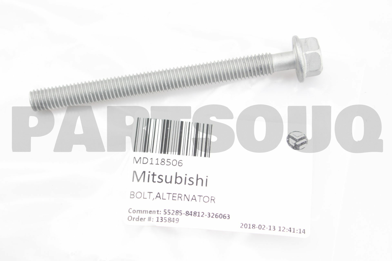 MD118506 Genuine Mitsubishi BOLT,ALTERNATOR | eBay