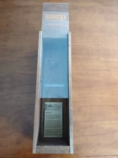 Booker's Bourbon Wooden Display Box w/ "Ronnie's Batch" story card 2022-01
