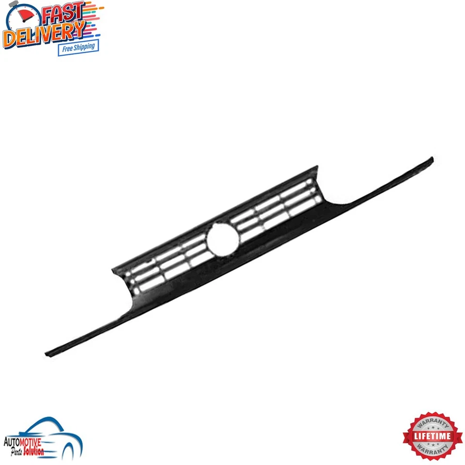NEW FRONT GRILLE ASSEMBLY BLACK PLASTIC FOR 1993-1999 VOLKSWAGEN GOLF VW1200103 Foto 2 de 4
