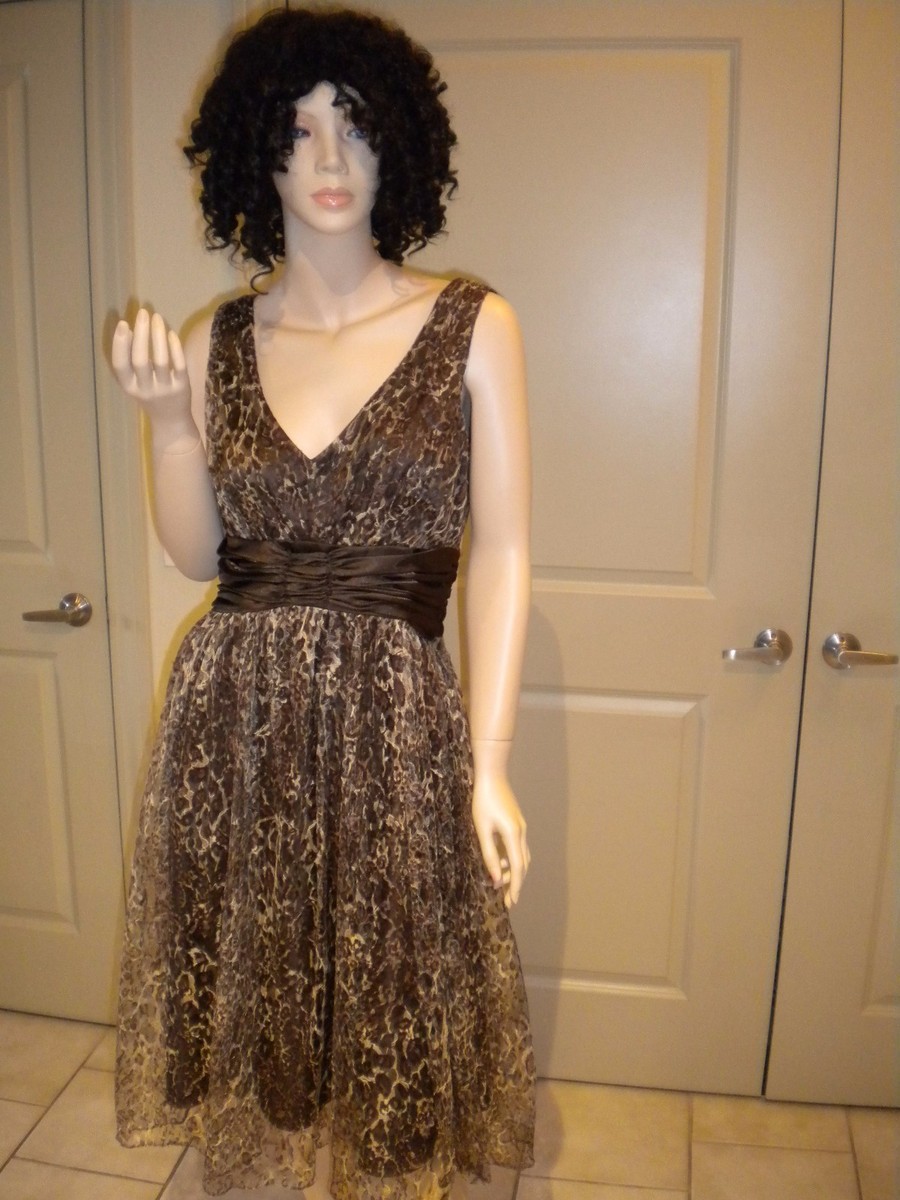 the fix brown dress Choco | Maxi Dress With Mesh Back