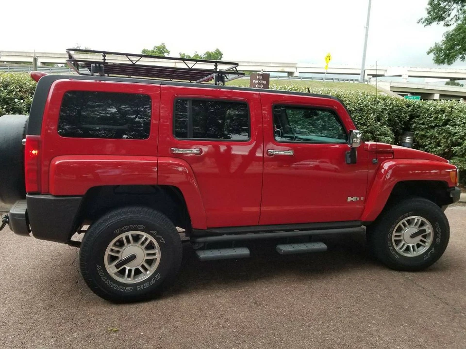 Alerón para Hummer H3 2006-2010 escotilla trasera con luz imprimación sin pintar nuevo Foto 4 de 4
