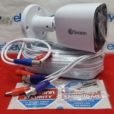        Swann PRO-1080MQB 1080p Enforcer Bullet Camera Flash Light Siren Audio 4680