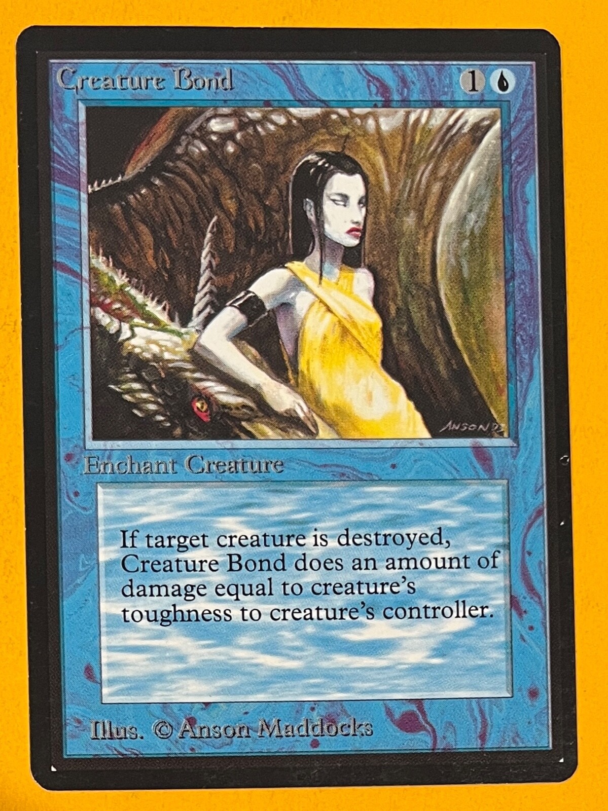 MTG CREATURE BOND Beta (OldManMTG 006-574)